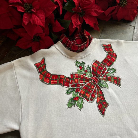 Jerzees Hand-Painted Top w/Holiday Motif NWOT - Picture 6 of 12